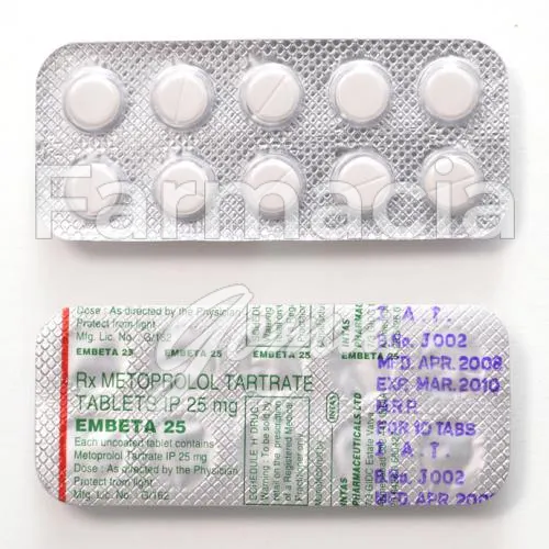 tartrato de metoprolol sin receta en España