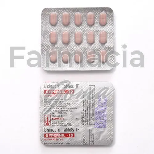 lisinopril sin receta en España